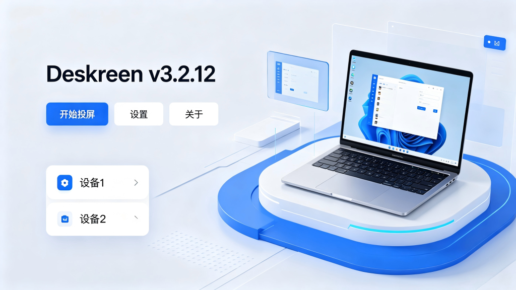 图片[2]-电脑屏幕投屏工具 Deskreen v3.2.12-相见亦楠
