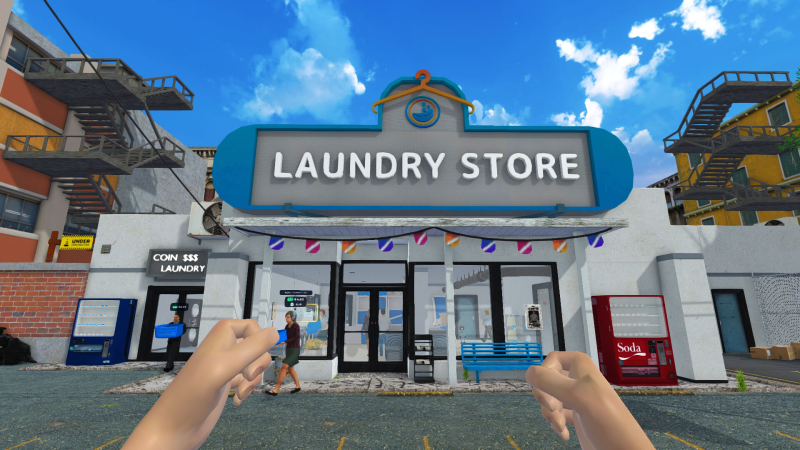 洗衣店模拟器（Laundry Store Simulator）免安装中文版下载-相见亦楠