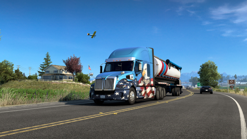 美国卡车模拟（American Truck Simulator）免安装中文版下载-相见亦楠